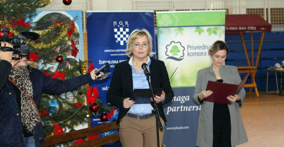 Potpredsjednica HGK  Mirjana Čagalj