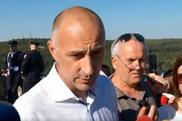 Vrdoljak jedini je od čelnika iz Narodne koalicije koji je danas došao u Knin na proslavu