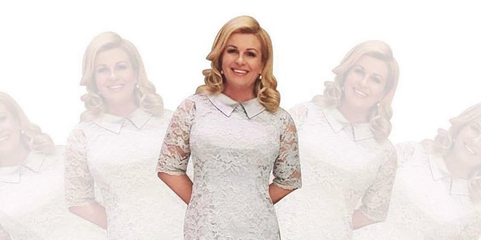 Predsjednica osvanula na facebooku hrvatske dizajnerske kuće i izazvala rekordan broj reakcija