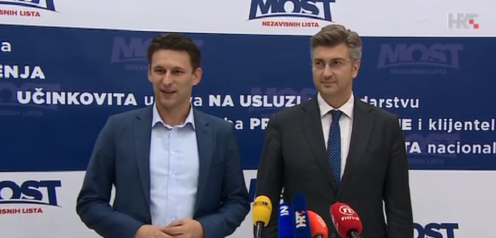 Plenković i Petrov nakon sastanka: Razgovarali smo o ustrojstvu Vlade, približavamo se u stajalištima