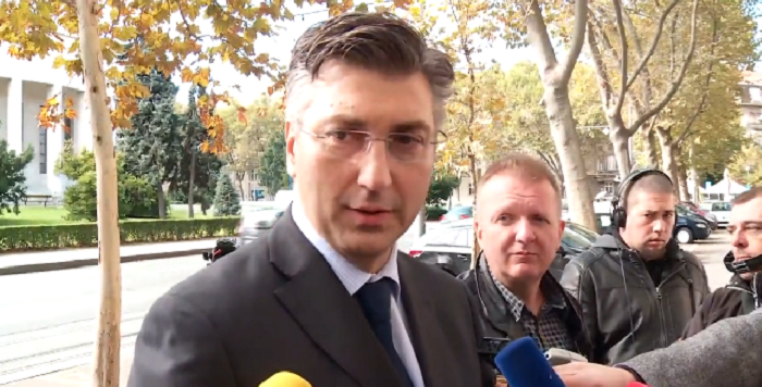 Plenković: Sve je tema pregovora, i i sastav Vlade i ustrojstvo i ključne dužnosti u Saboru. Pitajte Most