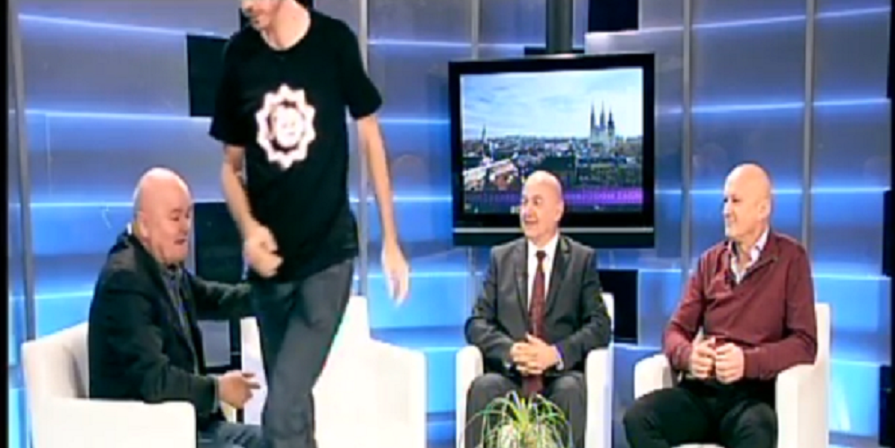 VIDEO Objavljena snimka Pernarova napuštanja studija na Z1, pogledajte