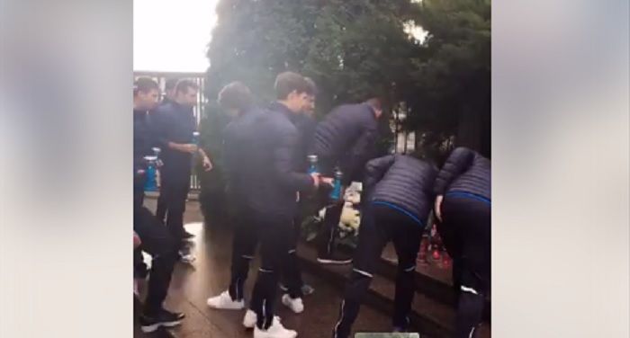 VIDEO Igrači Dinama povodom obljetnice pada Vukovara polažu svijeće na spomenik navijačima