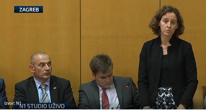 Evo što je ministrica Obuljen odgovorila u Saboru na pitanje Bojana Glavaševića o govoru mržnje