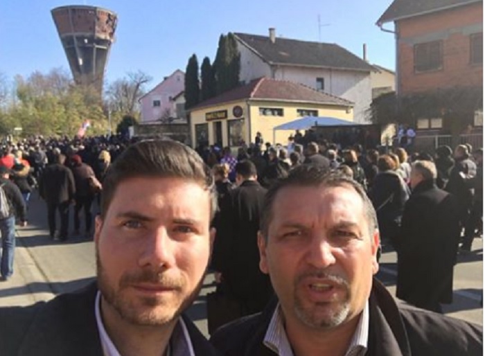 Grad Heroj 25 godina: I saborski zastupnik Ivan Pernar je u Vukovaru u Koloni sjećanja
