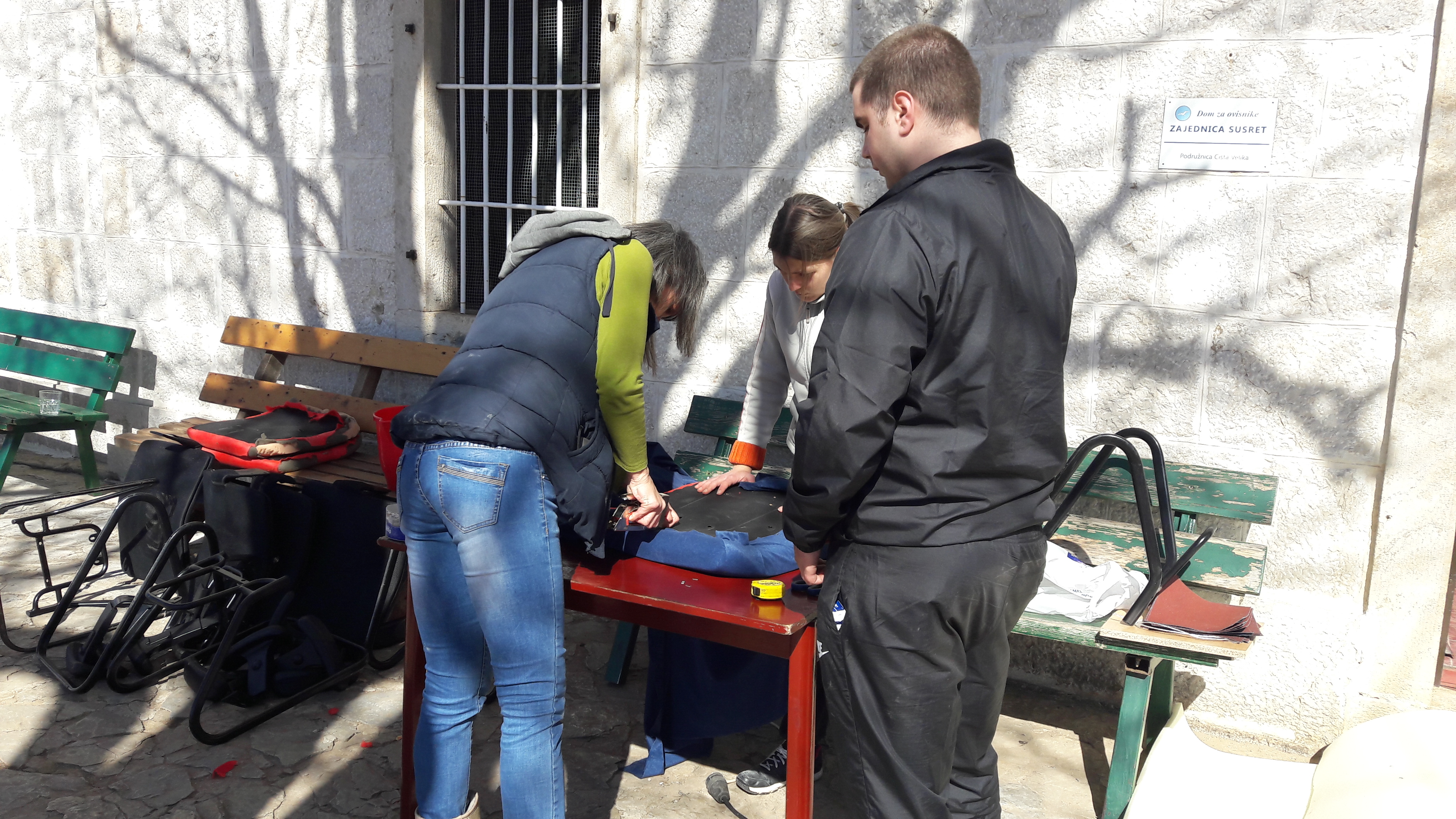 Radna akcija Zajednice Susret u Cisti Velikoj u povodu 25. rođendana