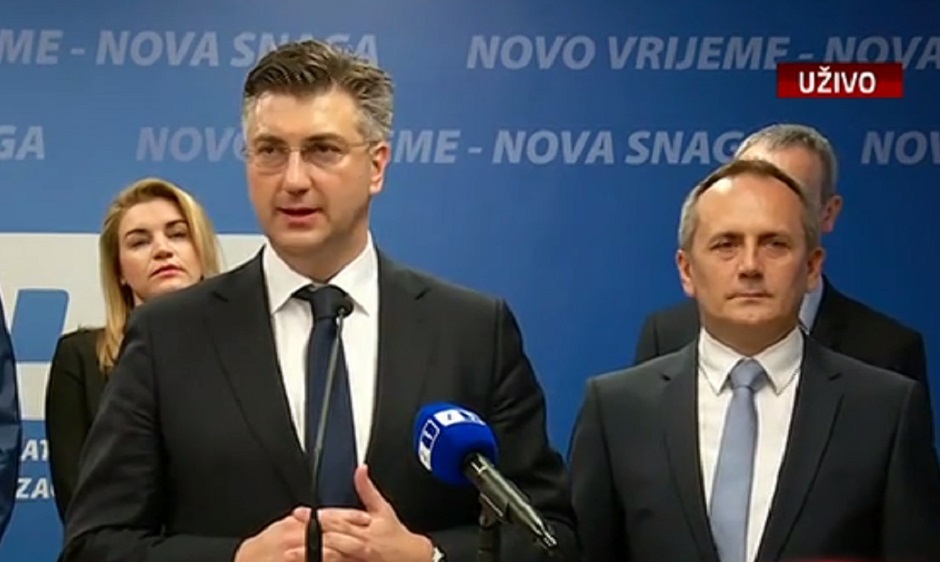Plenković na predstavljanju tima za Zagreb: Prgomet ima predanost, domoljublje, čovjekoljublje