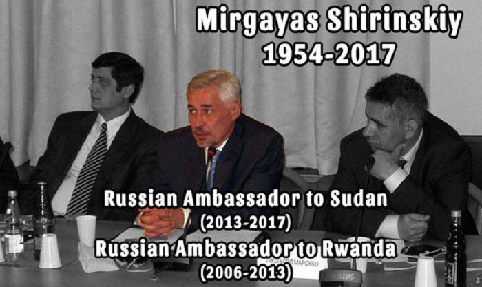 Ruski ambasador Mirgayas Shirinskiy pronađen mrtav u bazenu veleposlaničke rezidencije u Republici Sudan
