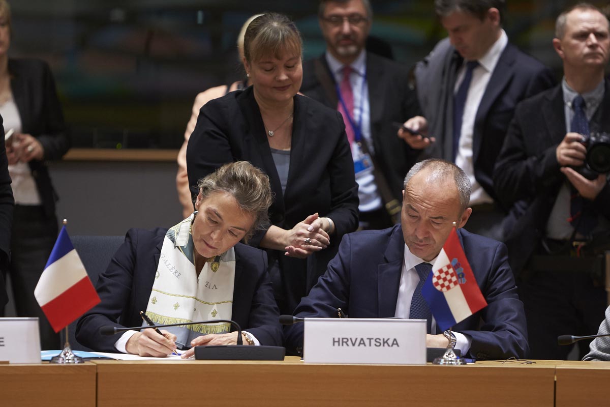 VIDEO Vojska EU: Hrvatska potpisala obavijest o namjeri pristupanja PESCO