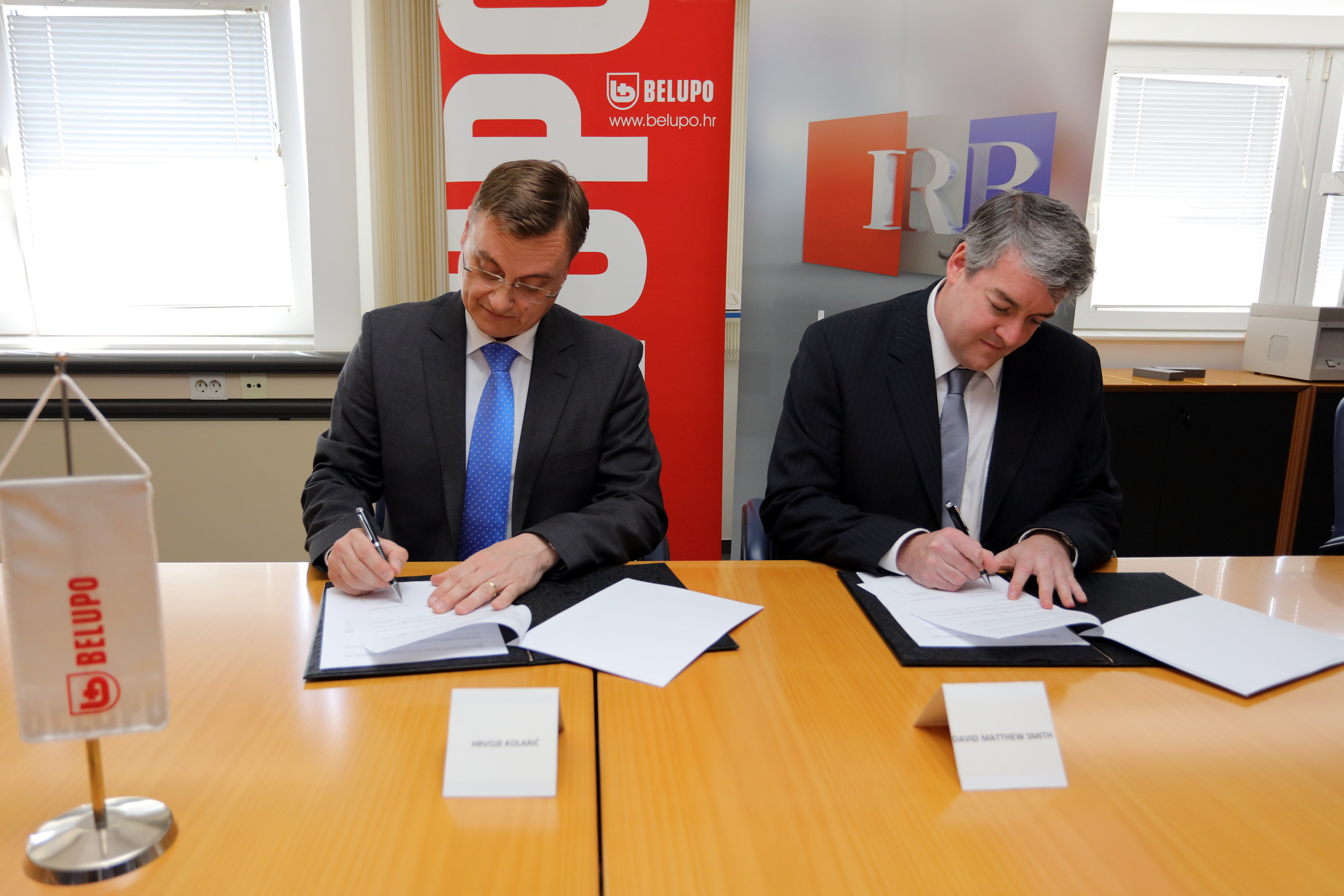 IRB i Belupo potpisali Sporazum o znanstvenoj i stručnoj suradnji