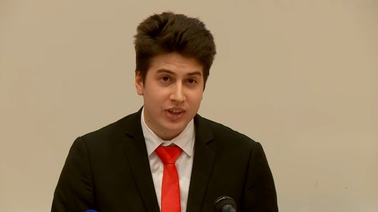 Peterostruki oskarovac znanja, učenik iz Varaždina očitao bukvicu o stanju u Hrvatskoj: To što se događa su strahote