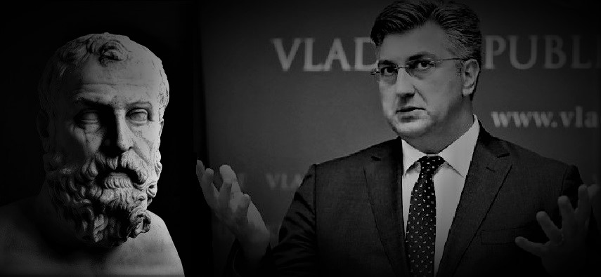 Tako nešto još se od antičkog svijeta držalo neuljuđenim, neciviliziranim i barbarskim ponašanjem, a takvo društvo društvom u kojem su krađa i pljačka legitimizirane kao uobičajen način stjecanja imovine