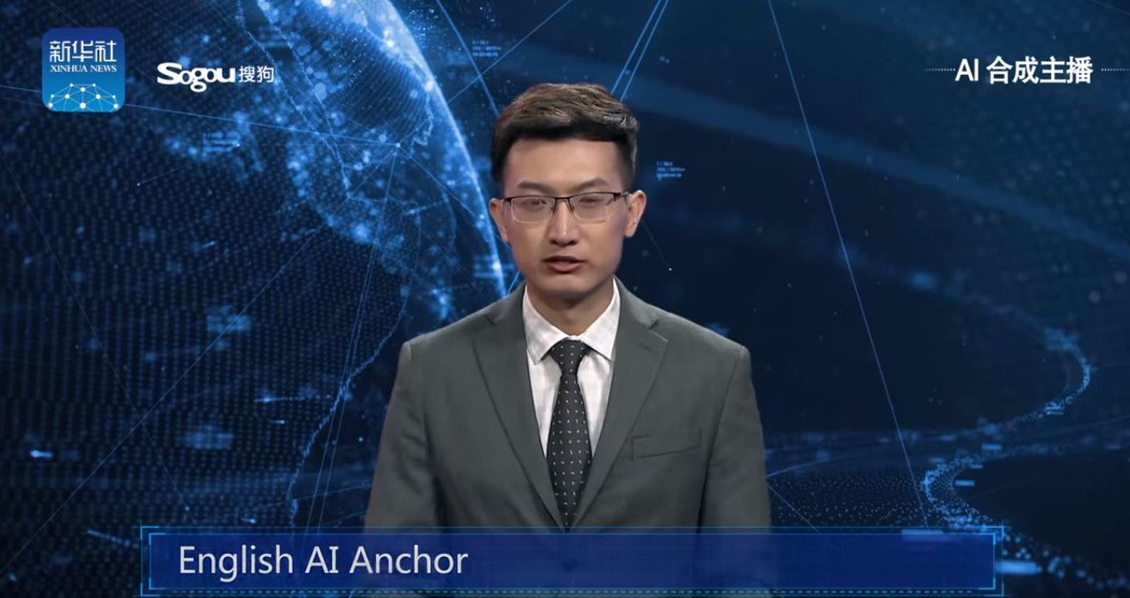 VIDEO Razvili su prvog AI televizijskog voditelja na svijetu
