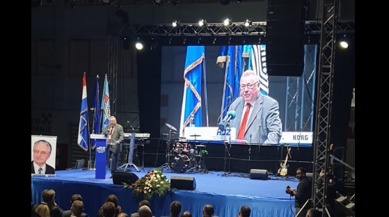 VIDEO I HDZ održao završni skup prije okršaja u Lici, Šeks održao motivacijski govor