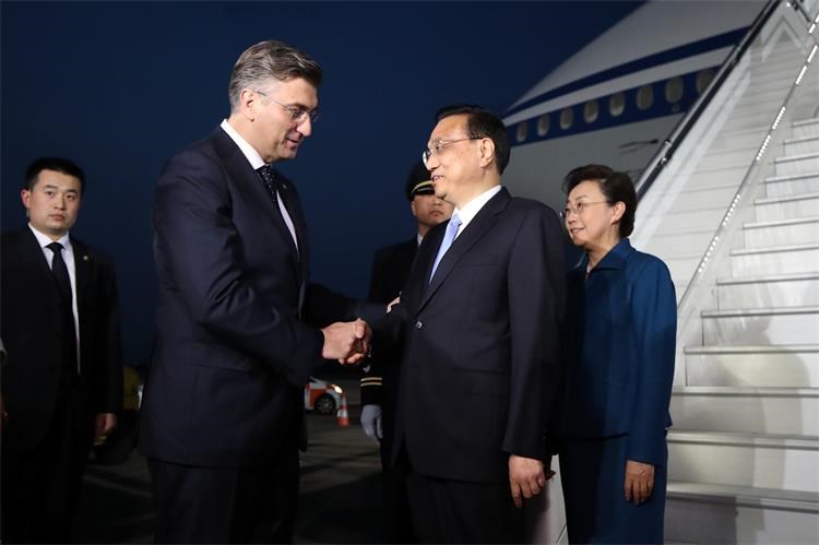 Kineski premijer Li Keqiang stigao u svoj prvi posjet Hrvatskoj