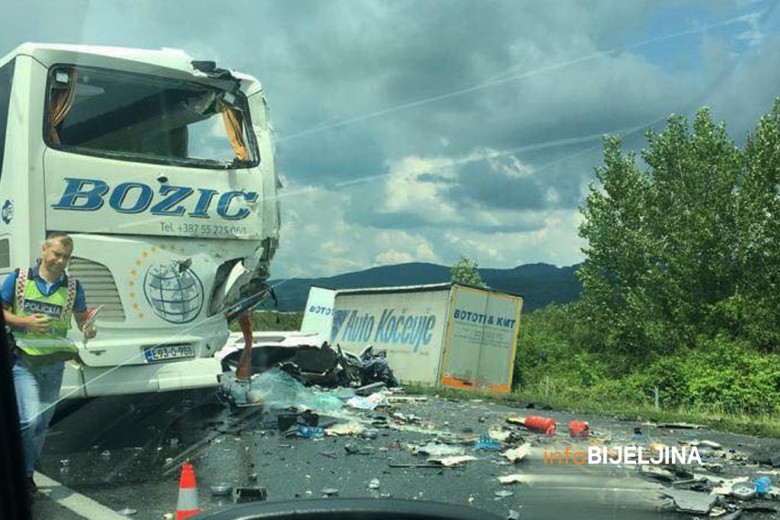 Detalji stravičnog sudara kamiona s autobusom na A3 u kojoj je jedna osoba poginula, osam je ozlijeđeno