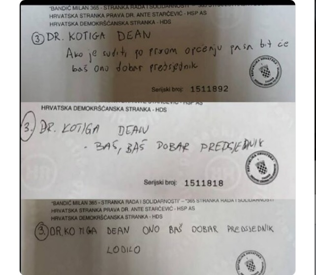 Nevažeći listići: Nezadovoljni birači poslušali Škoru, a poseban hit je i lovac iz popularnog kviza