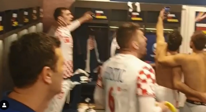 VIDEO Pogledajte slavlje u svlačionici i autobusu nakon pobjede nad Norveškom
