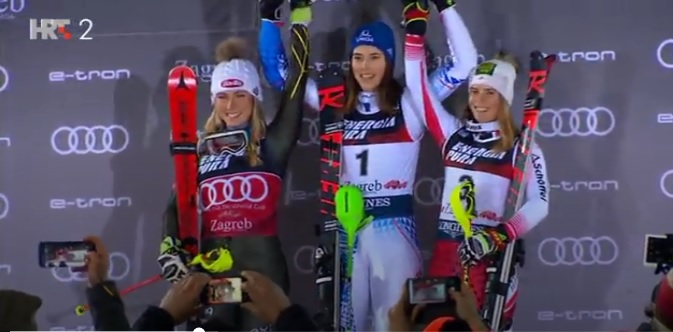 Vlhova pobjednica Snježne kraljice