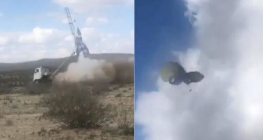 VIDEO Teoretičar zavjera pokušao dokazati da je zemlja ravna, ali nakon što se lansirao u raketi nešto je pošlo po zlu