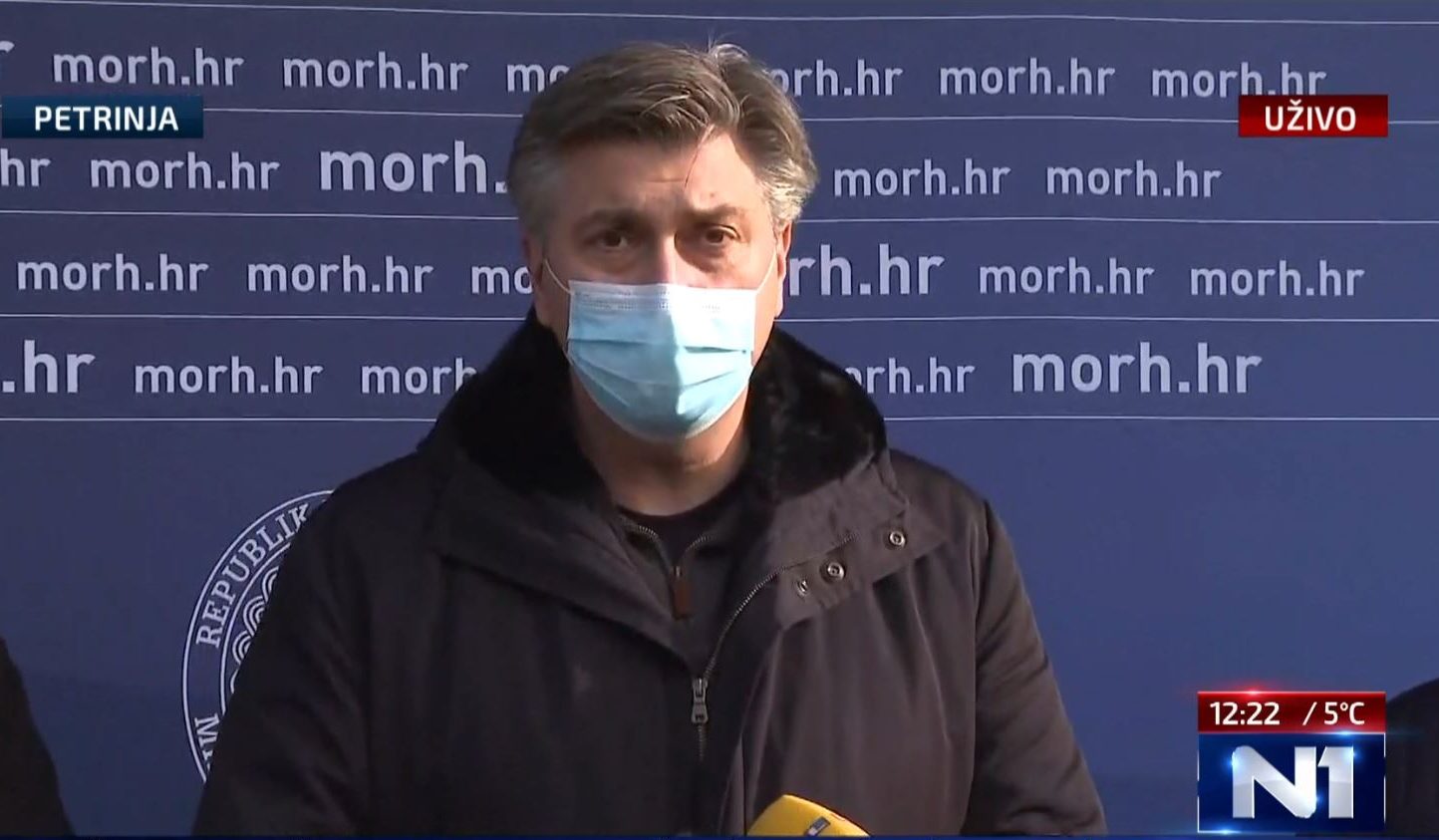 VIDEO Plenković: Ako se nije gradilo po pravilima, utvrdit će se tko je doveo do toga; Objasnio i gdje su državni kontejneri