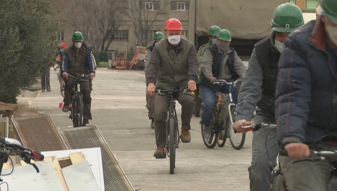 Bicikli olakšavaju obaveze u splitskom škveru