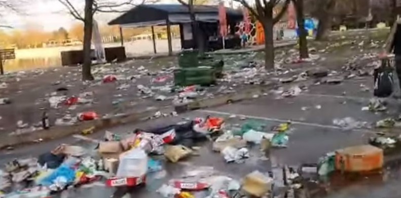 Iz vikenda u vikend mladi omiljeno okupljalište ostavljaju sve prljavije: Evo  koliko smeća je jutros skupljeno