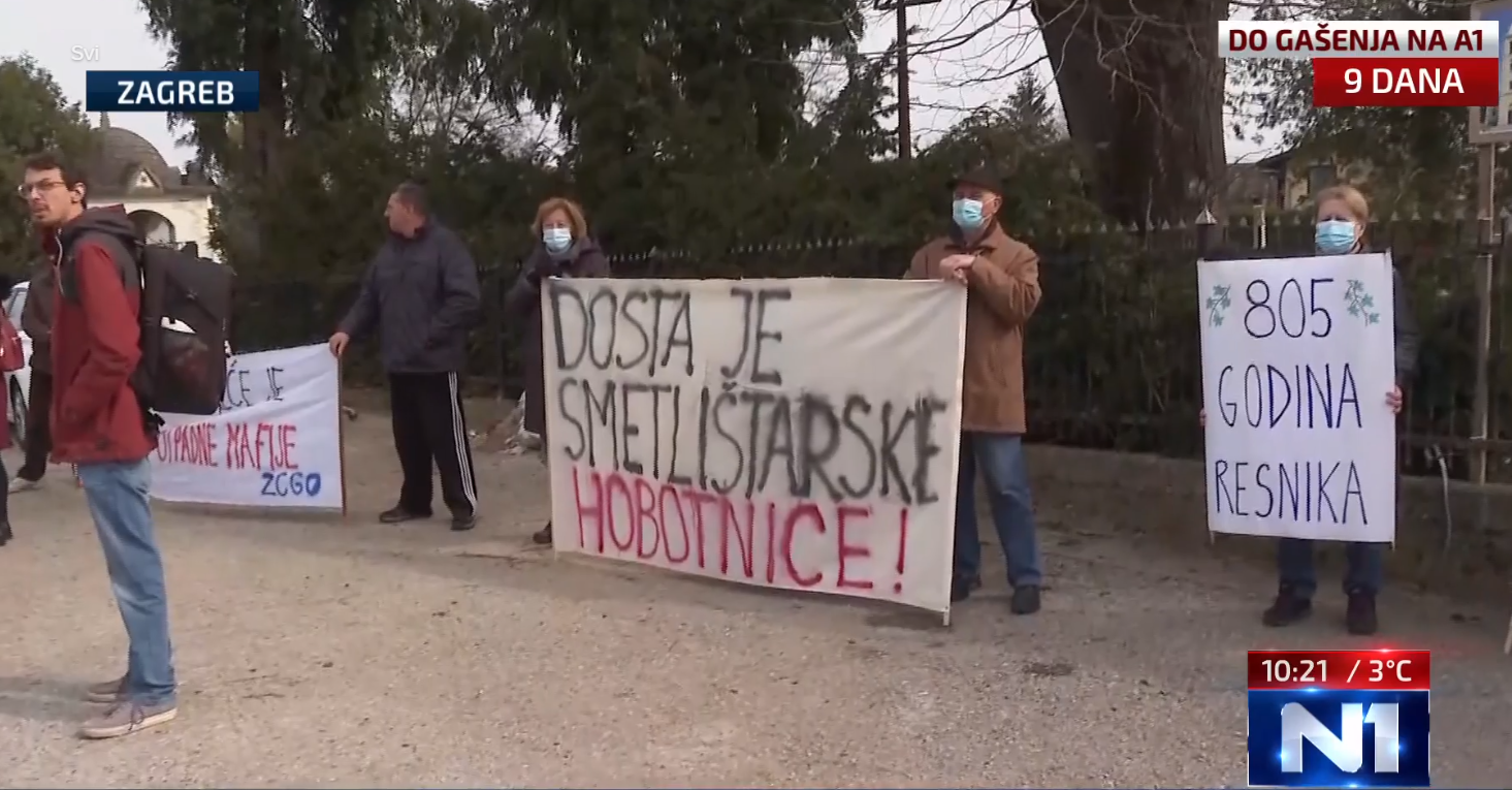 HDZ-ovog Filipovića su u Resniku dočekali prosvjednici i poručili: Neće pobijediti