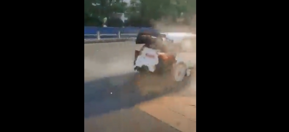 VIDEO Svjetski prvak u reliju razbio auto u Novom Zagrebu sudarivši se s osobnim automobilom