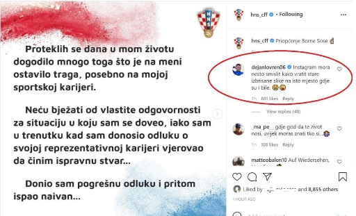 Dejan Lovren bez dlake na jeziku: Evo kako je “spustio” Borni Sosi!
