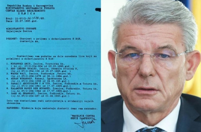 Dokumenti potvrđuju Milanovićeve tvrdnje: Džaferović obaviještava kojim mudžahedinima je dodijeljeno državljanstvo BiH