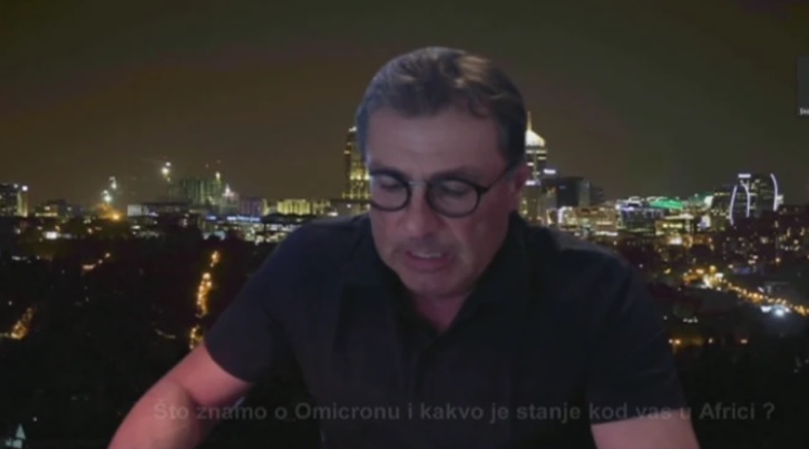 Hrvatski liječnik iz JAR-a o omikronu: Prezentacije na rendgenu su puno drugačije, što se tiče velikih simptoma, ja to nisam vidio