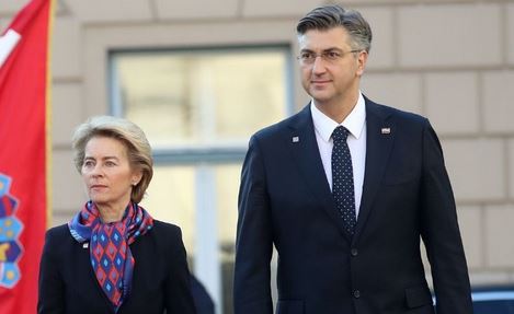 Andrej Plenković i Ursula von der Leyen