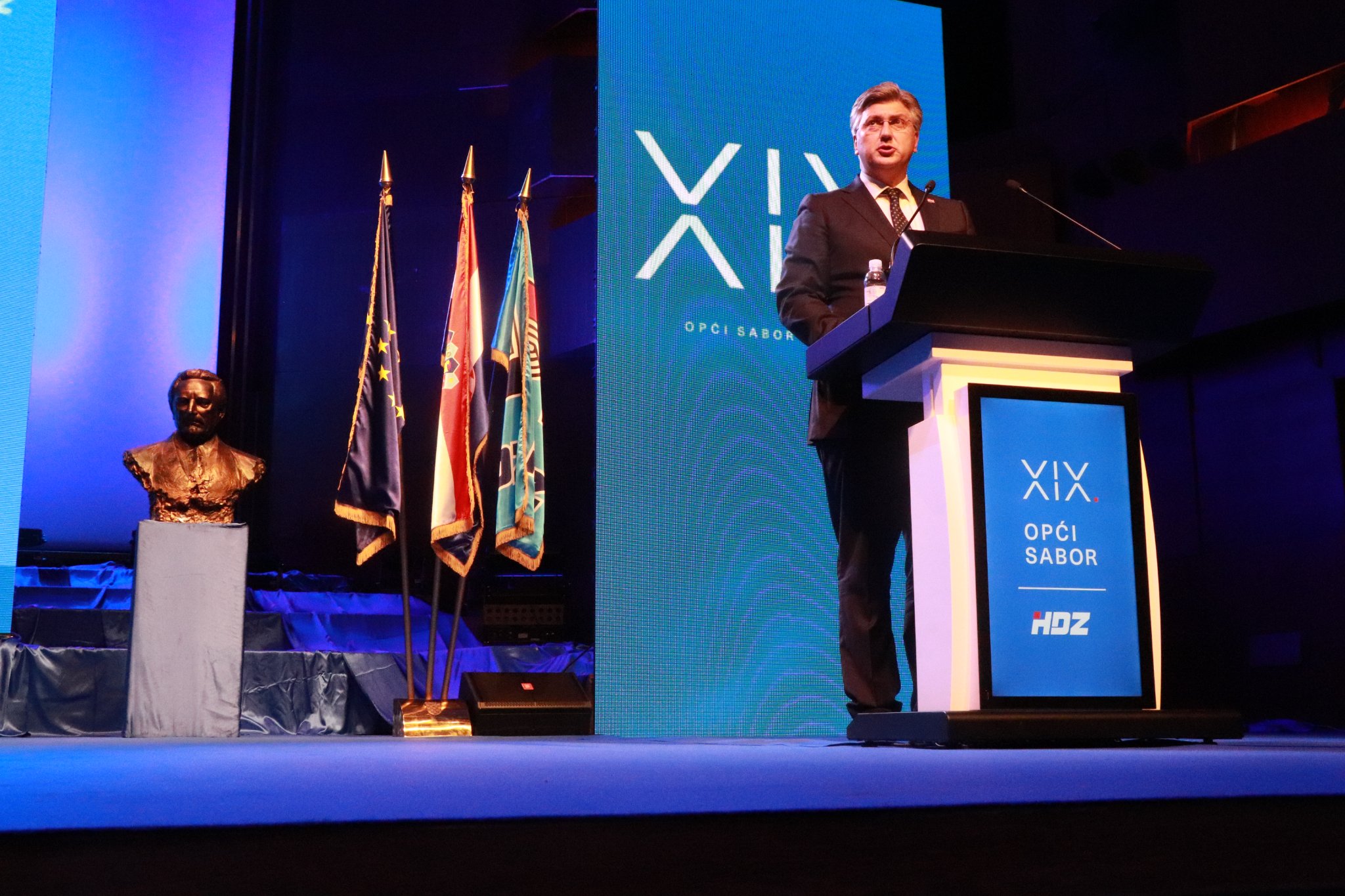 VIDEO Plenković na Općem saboru HDZ-a: Nerijetko smo žrtva brutalnih napada i etiketa