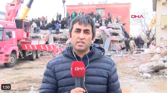 VIDEO Novinar izvještavao uživo kad je udario potres, jedva ostao na nogama