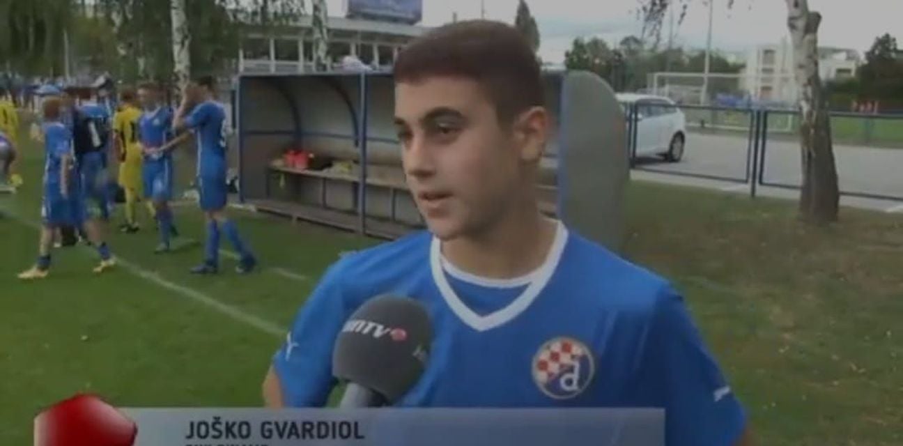 VIDEO Pogledajte snimku 14-godišnjeg Joška Gvardiola, stao pred kamere i dao kratki intervju