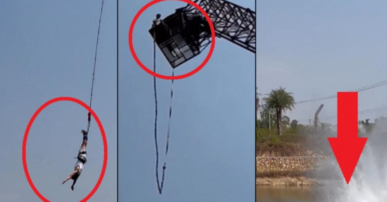Zastrašujuća snimka obišla je svijet: Otišao na bungee jumping, a onda je u sekundi sve pošlo po krivu…