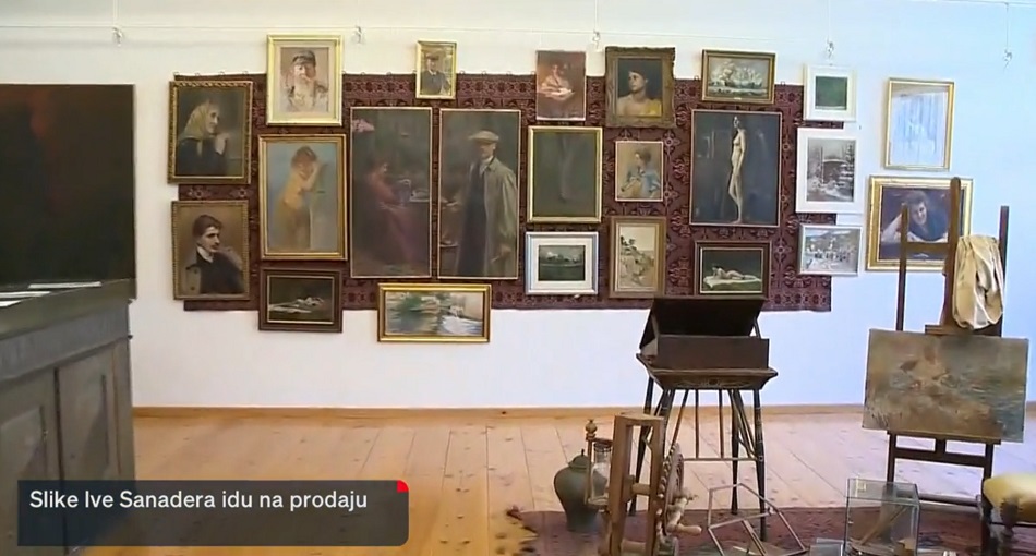 Prodaju se Sanaderove umjetnine, među njima i djela poznatog slikara