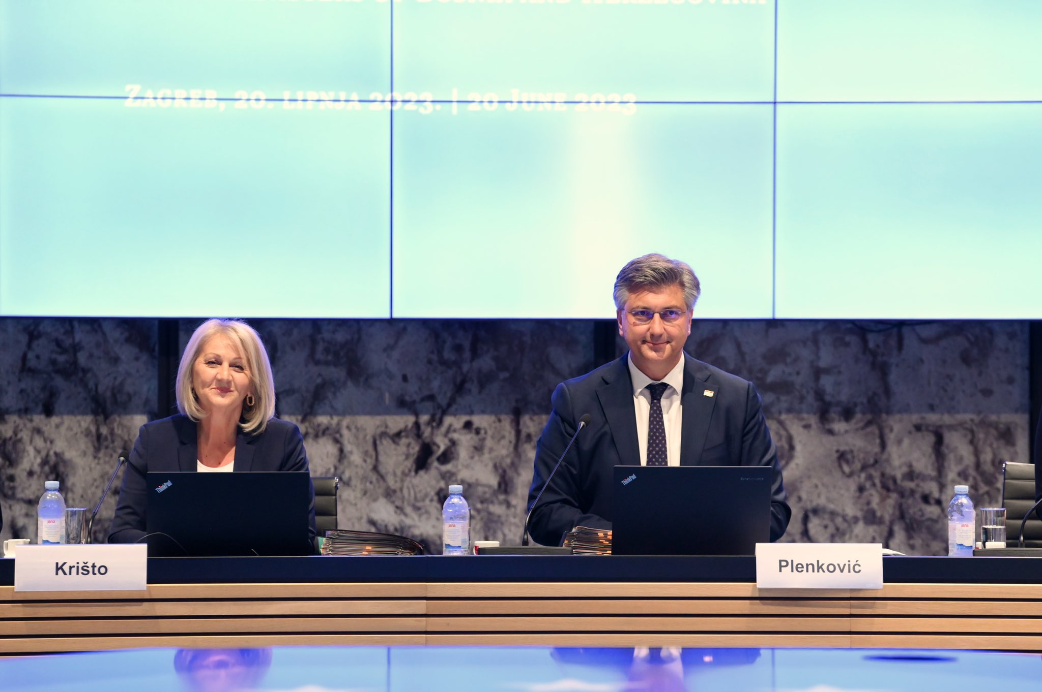 Sjednica hrvatske Vlade i Vijeća ministara BiH: Glavni prijepor nuklearni otpad na Trgovskoj gori