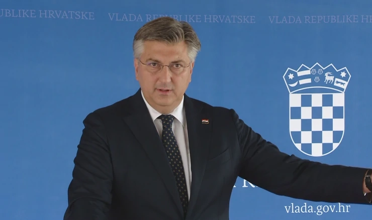 VIDEO Plenković o Milanovićevoj poslanici: Laži i prijetnje s blesimetra