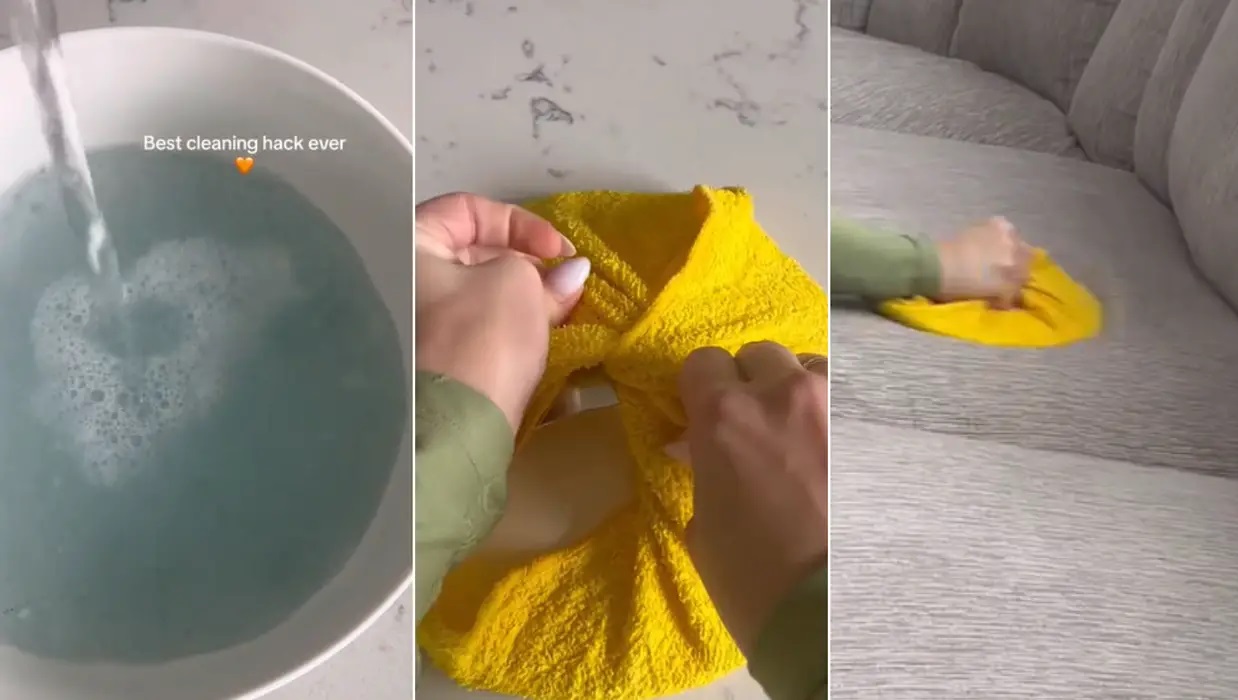 Sve mrlje na kauču očistila je s poklopcem za lonac – evo kako