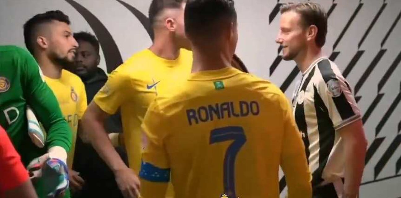 VIDEO Ivan Rakitić došao u tunel, a onda ga je vidio Cristiano Ronaldo: Snimka je hit!