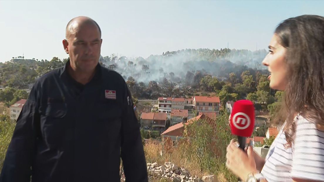 Vatrogasni zapovjednik objasnio otkud detonacije na požarištu u Šibeniku