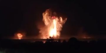 VIDEO Ukrajinci pogodili skladište u Rusiji, eksplozija izazvala potres od 2,8 po Richteru