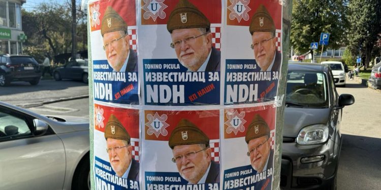 U Srbiji osvanuli plakati s Toninom Piculom, montiranom kapom i nekim tekstom