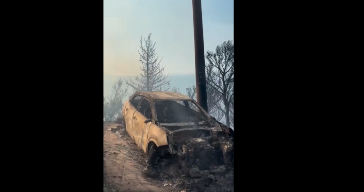 VIDEO Podmetnuti požari na Makarskoj rivijeri: Izgorila poznata uljara; U akciji evakuacije ljudi i Hrvatska vojska s gliserima