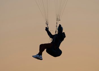 Pad paraglajdera kod Virovitice