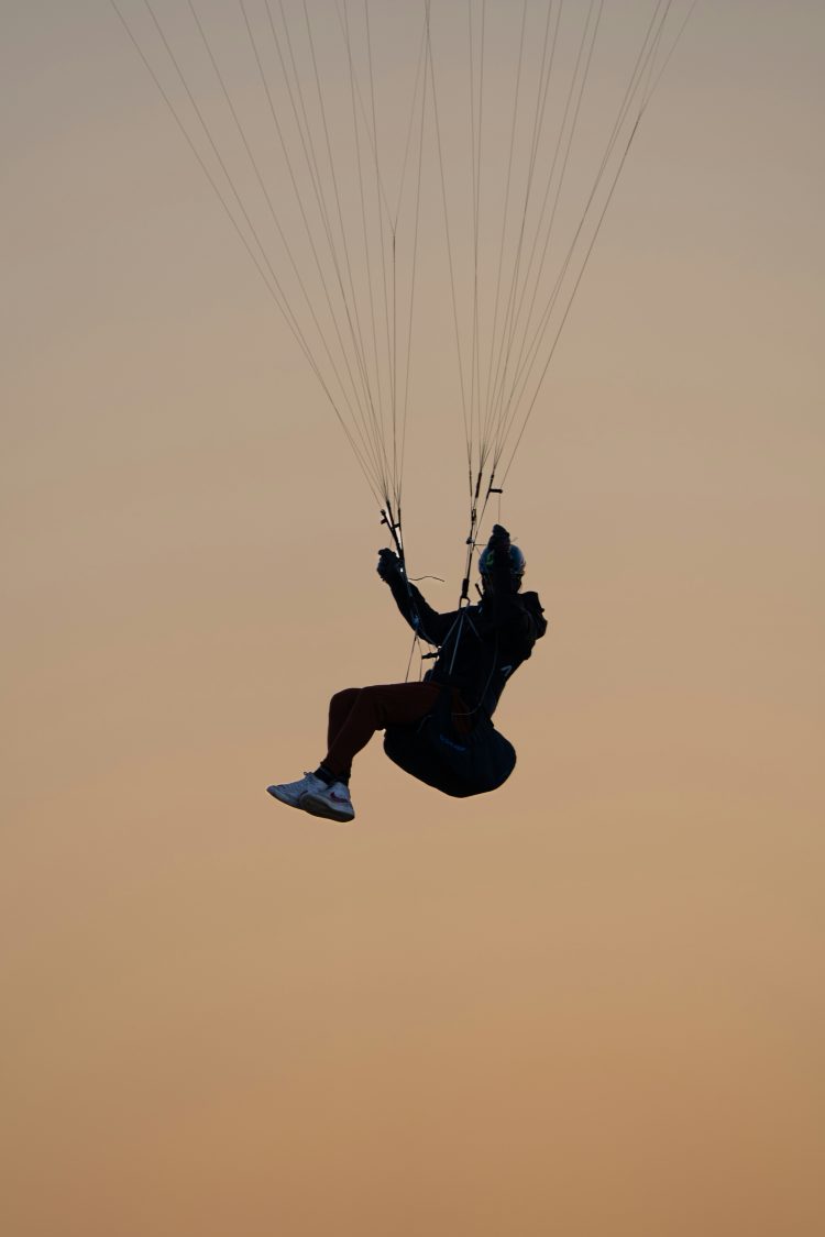 Pad paraglajdera kod Virovitice