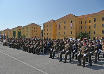 Svečana promocija 126 polaznika vojnih škola na Hrvatskom vojnom učilištu Dr. Franjo Tuđman