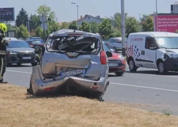 Užas na Slavonskoj aveniji u Zagrebu: Kamionu pukla guma. Prešao je u suprotni smjer…